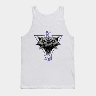 CAT SCHOOL - crest Tank Top